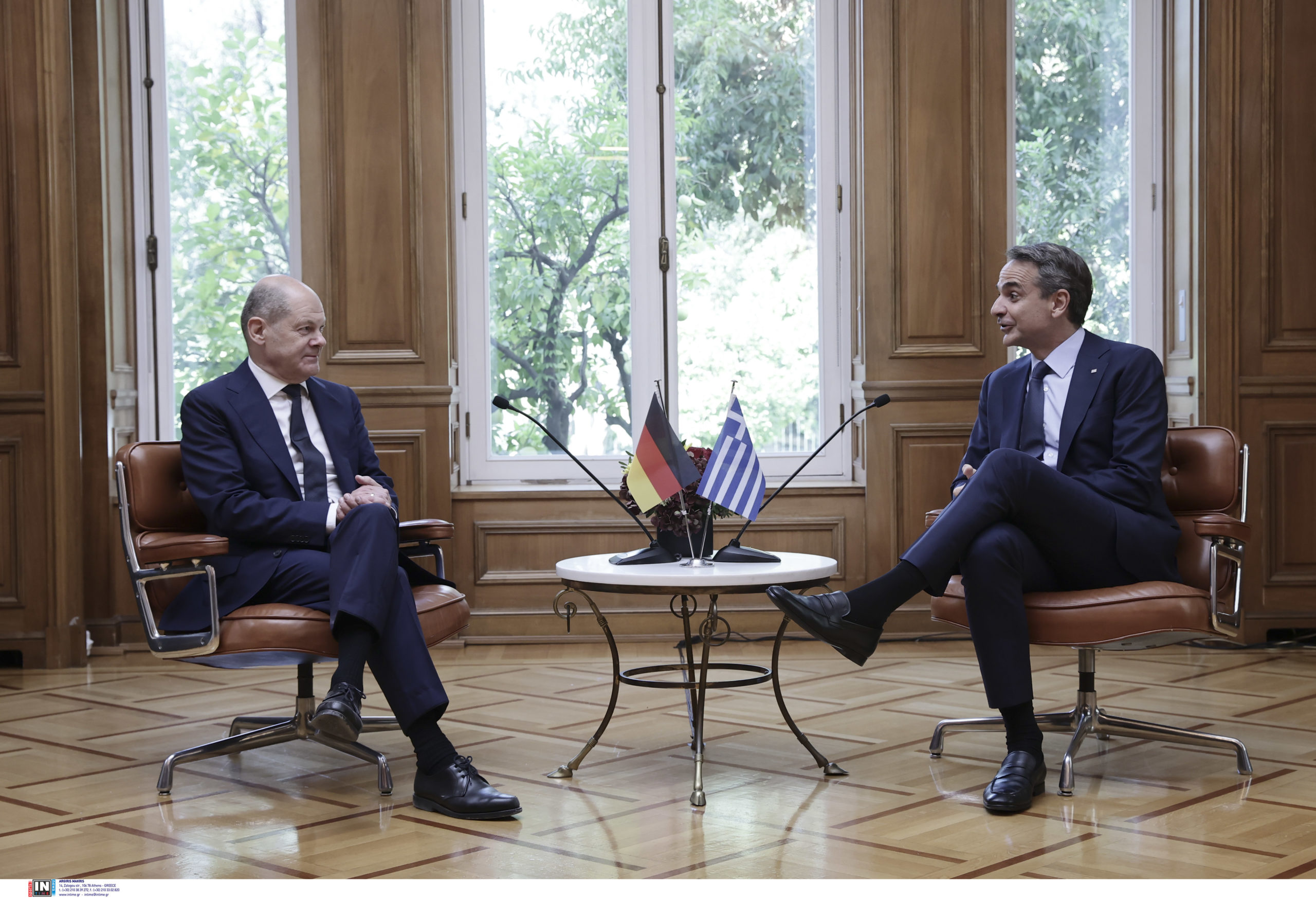 Σολτς - Μητσοτάκης