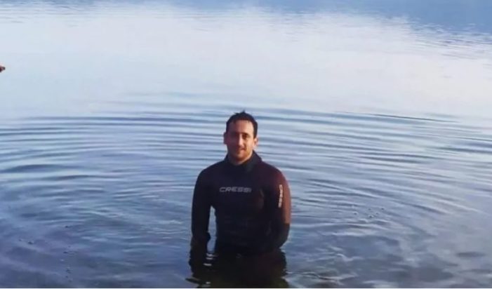 νεκρός ψαροντουφεκάς- Αιτωλοακαρνανία