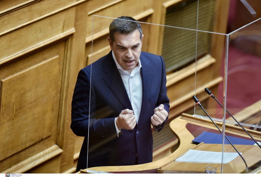 Αλέξης Τσίπρας στη Βουλή