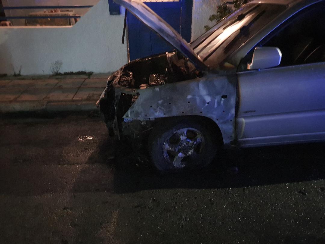 Αργυρούπολη Φωτιά Αυτοκίνητα