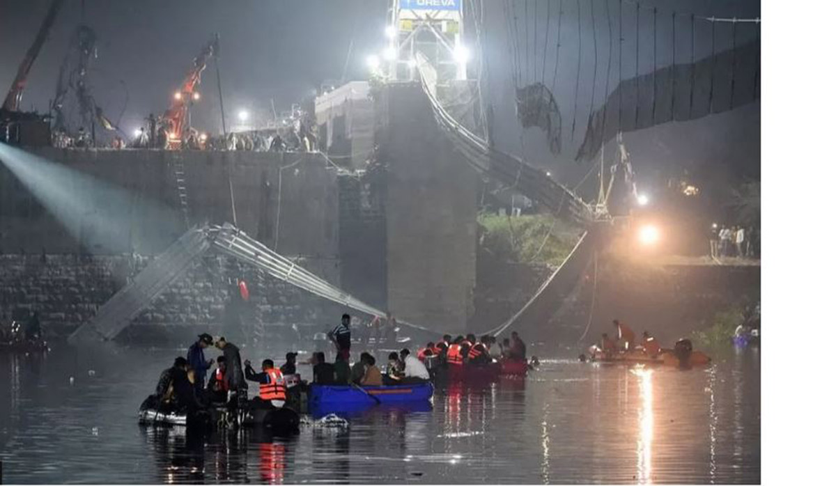 γέφυρα στην Ινδία