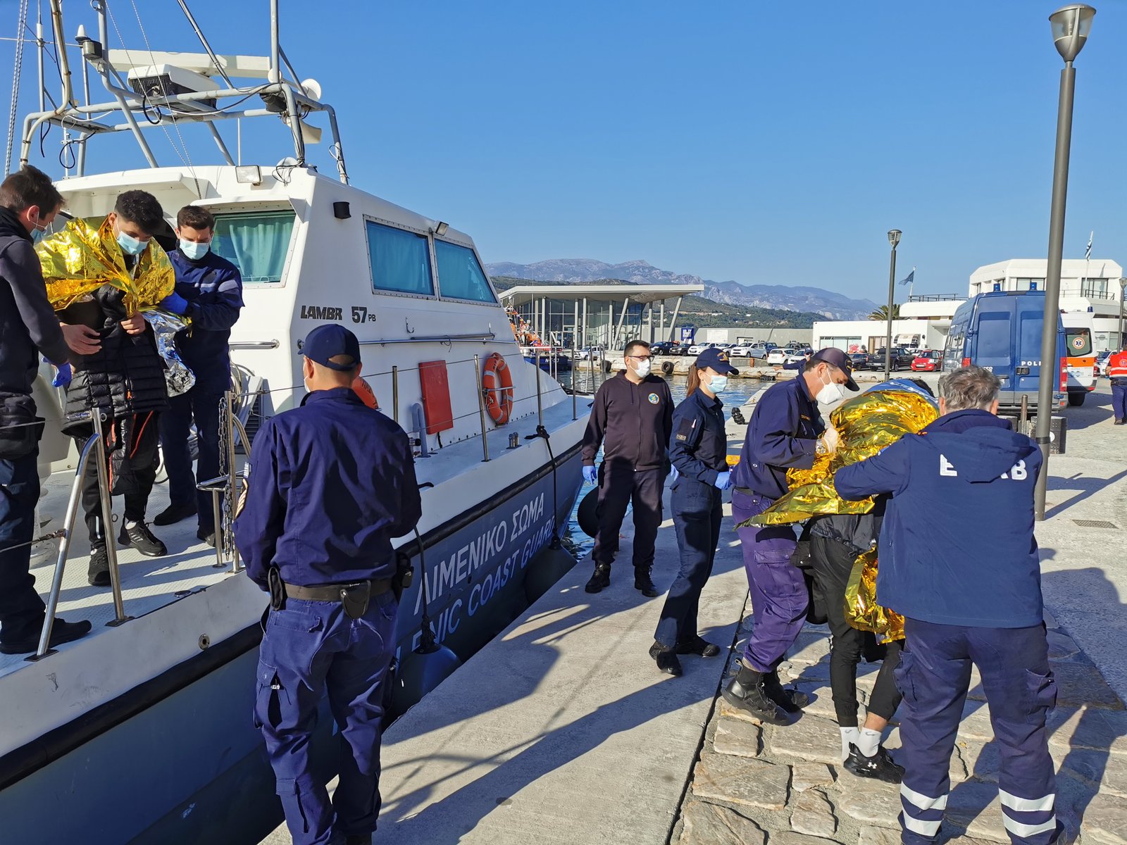 Σάμος: επιχείρηση διάσωσης μεταναστών
