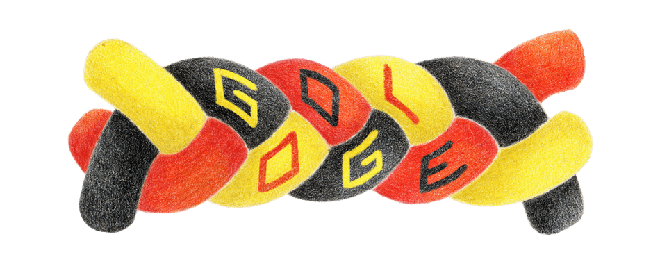 Google Doodle Ημέρα της Γερμανικής Ενότητας