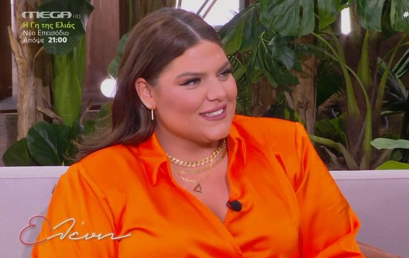 Η Δανάη Μπάρκα στην εκπομπή «Ελένη»