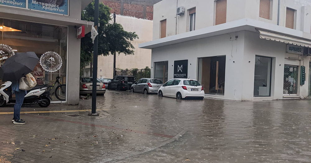 Ιεράπετρα κακοκαιρία