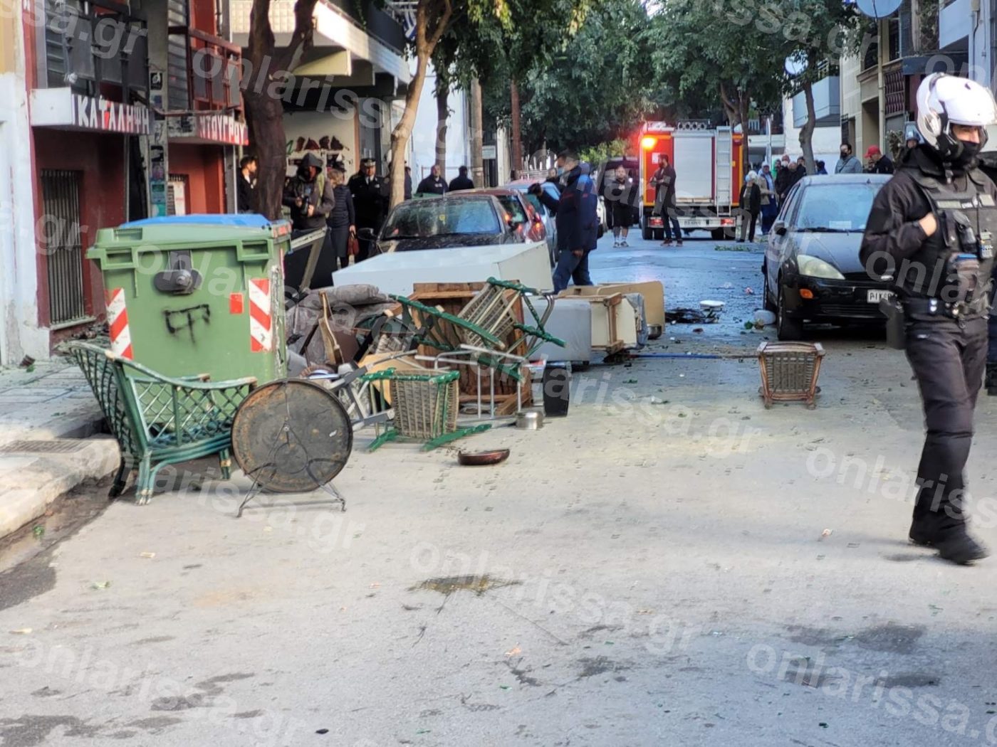 κατάληψη στη Λάρισα