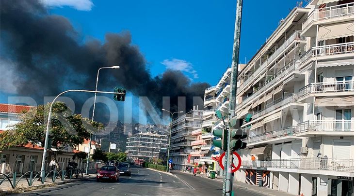 Καβάλα- φωτιά