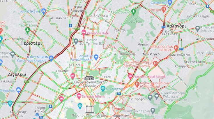 χάρτης κίνησης