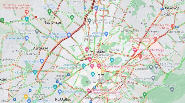 κίνηση- χάρτης