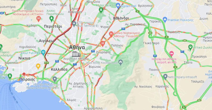 ο χάρτης της κίνησης