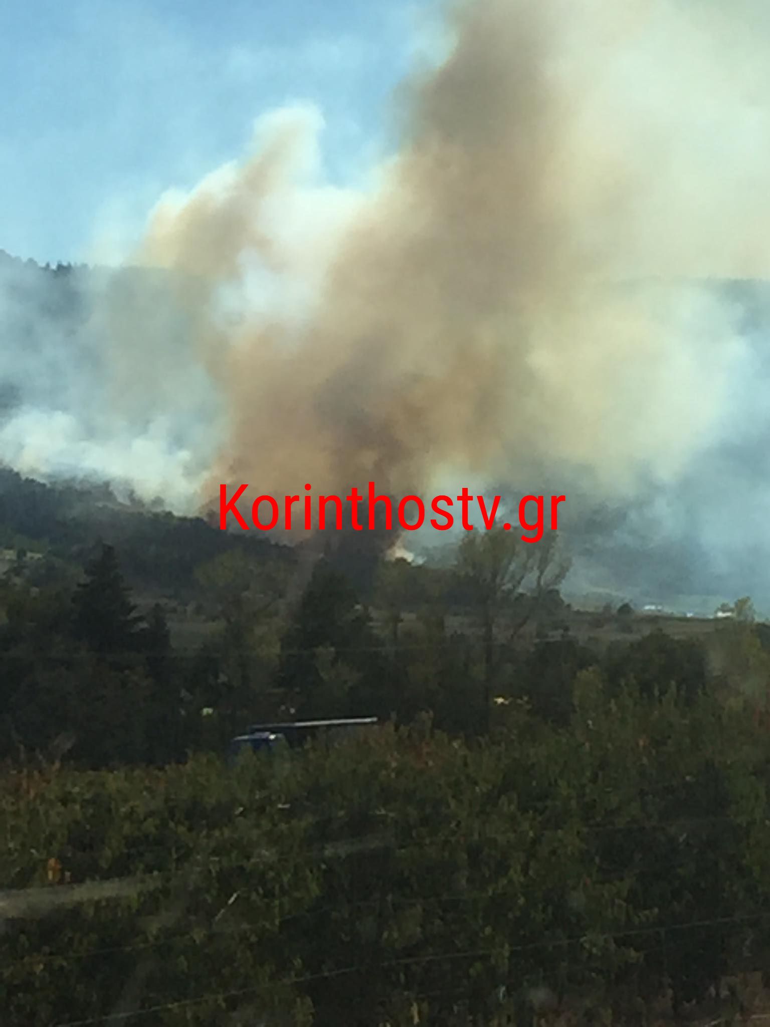 φωτιά Κορινθία