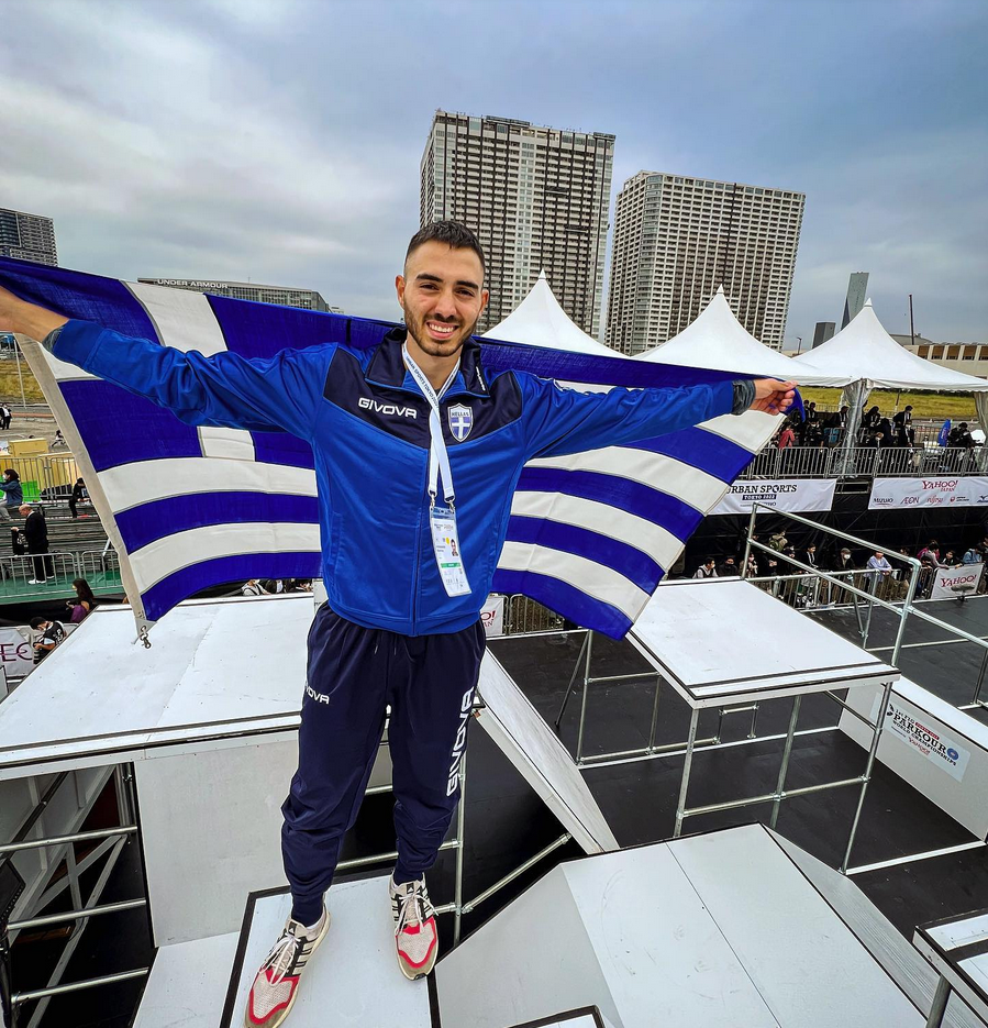 Δημήτρης Κυρσανίδης αναδείχτηκε Παγκόσμιος Πρωταθλητής στο παρκούρ,