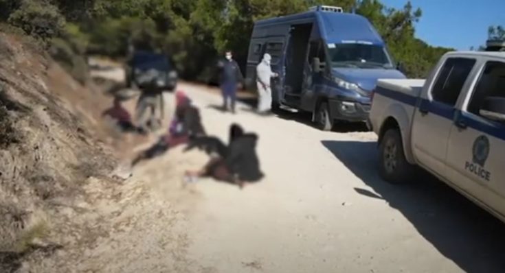 μετανάστες Λέσβος