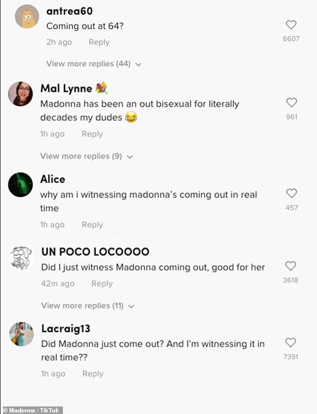 Μαντόνα TikTok