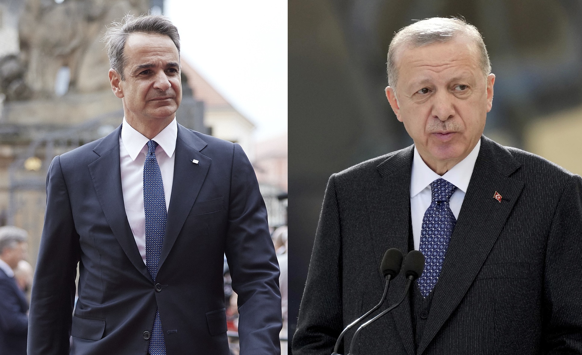 Κυριάκος Μητσοτάκης Ρετζέπ Ταγίπ Ερντογάν