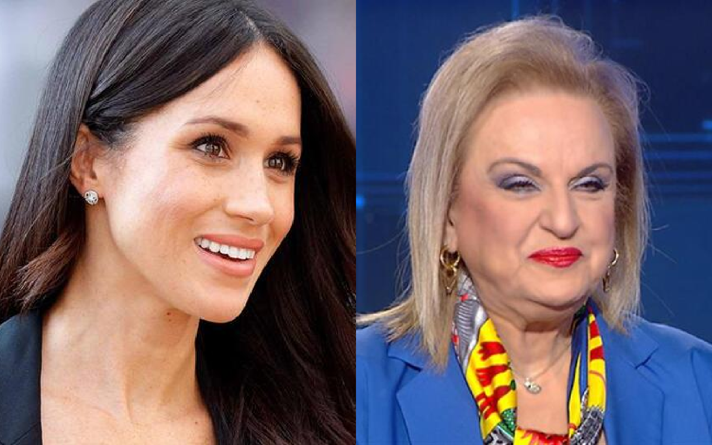 Ματίνα Παγώνη Μέγκαν Μαρκλ