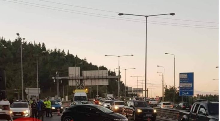 Τροχαίο στην Περιφερειακή Οδό Θεσσαλονίκης