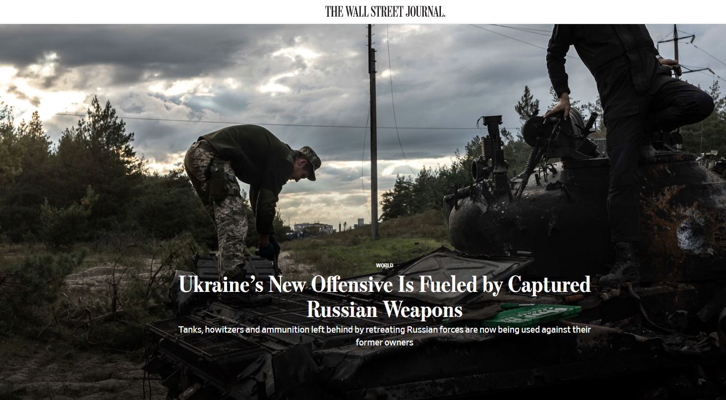 Ρωσία Ουκρανία Wall Street Journal