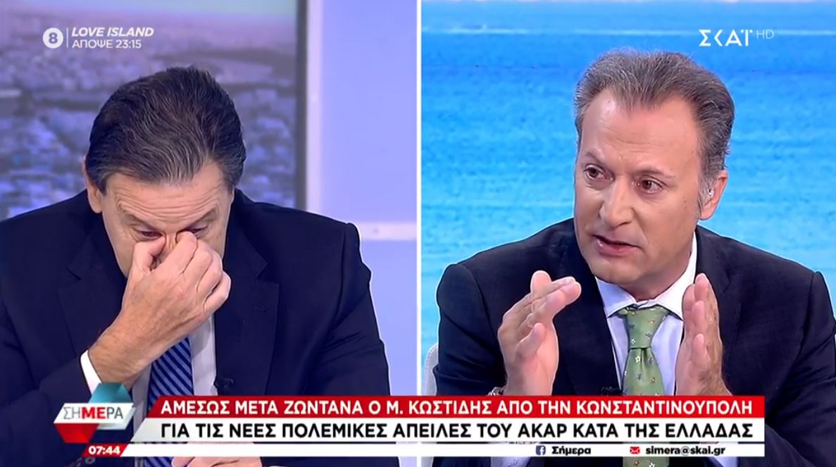 Εκνευρίστηκε ο Σκυλακάκης στον αέρα του ΣΚΑΪ: «Να σταματήσω αφού δεν με αφήνετε να ολοκληρώσω»