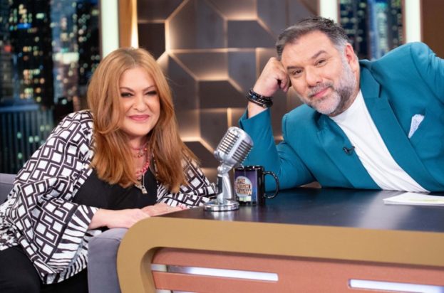 Η Τζόυς Ευείδη στο The 2Night Show με τον Γρηγόρη Αρναούτογλου