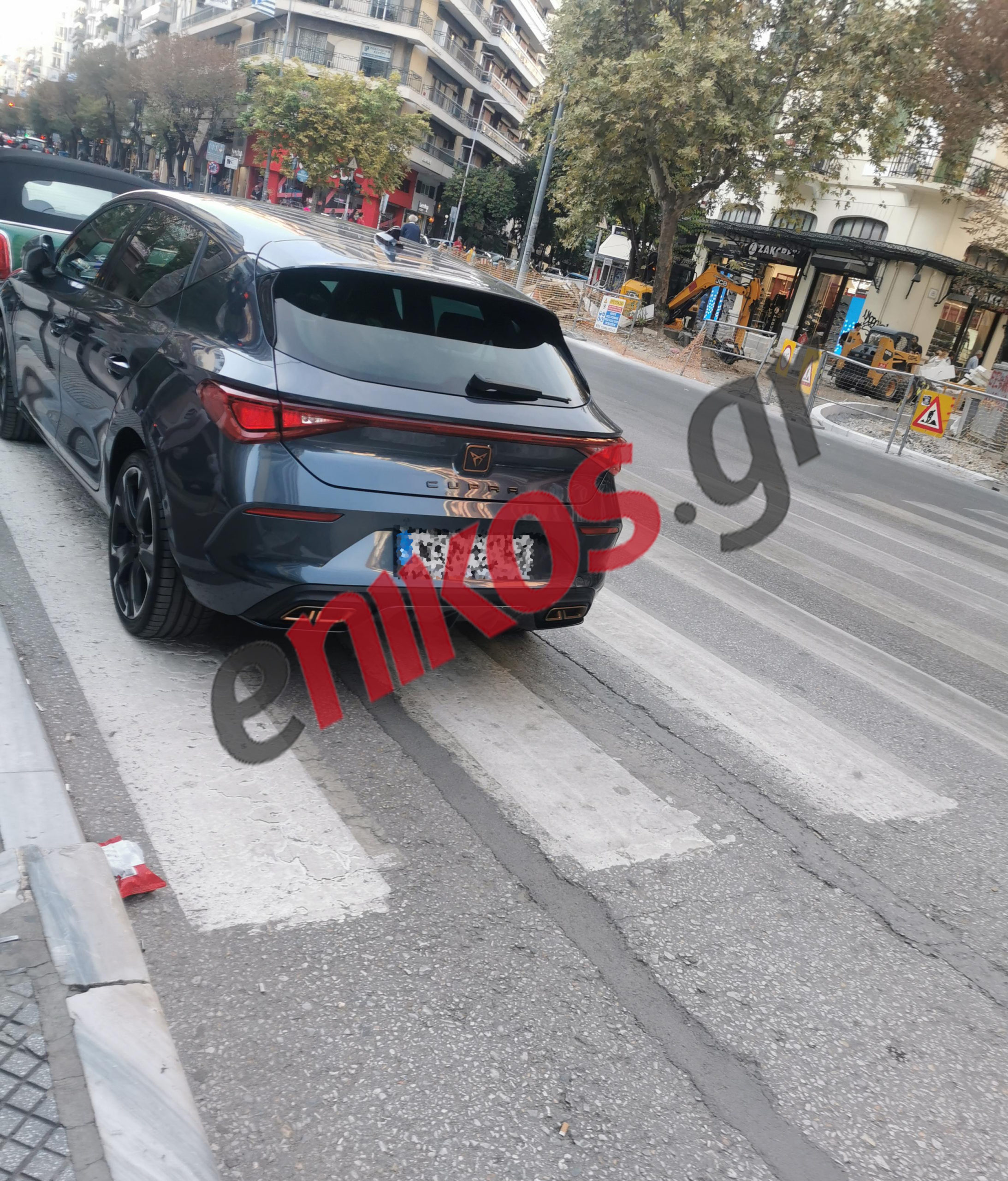 Θεσσαλονίκη Παράνομο παρκάρισμα