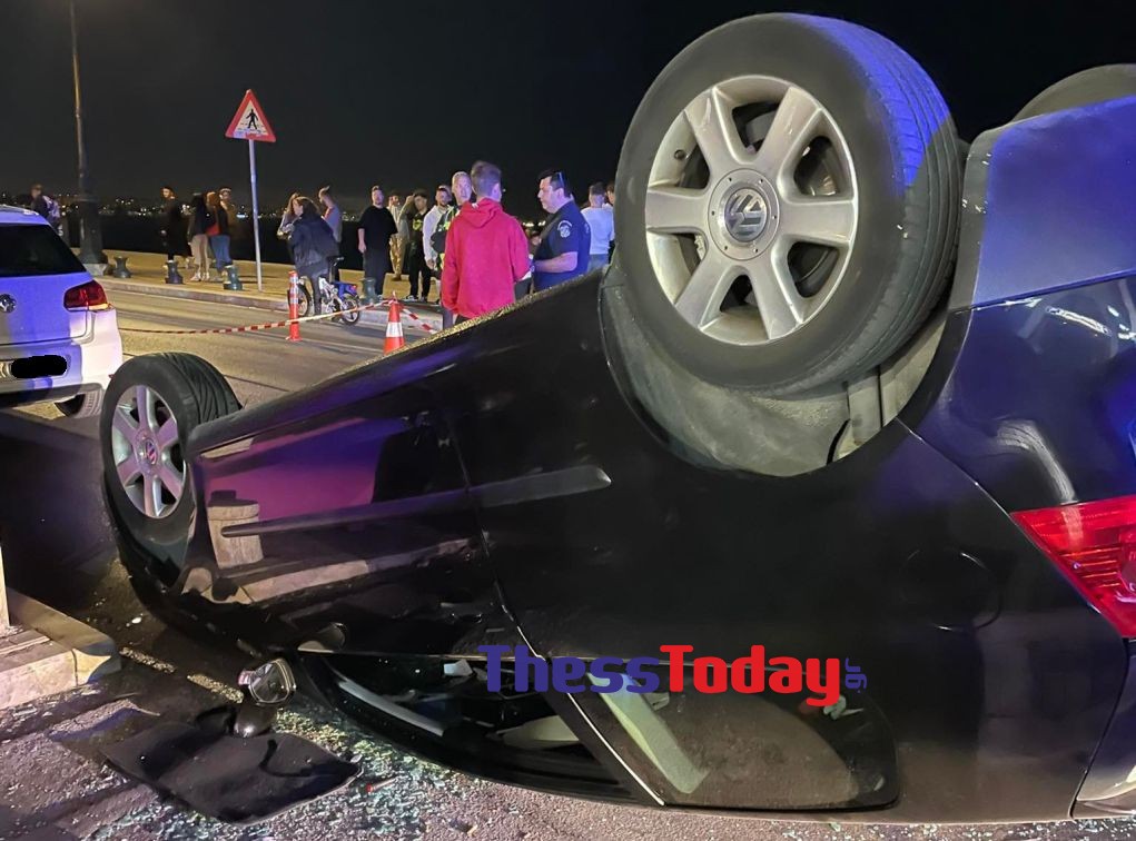 τροχαίο στη Θεσσαλονίκη