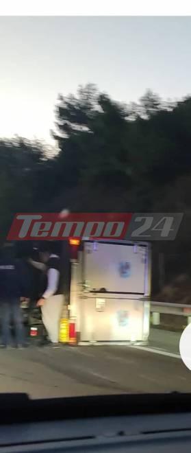 τροχαίο στην Πατρών - Κορίνθου