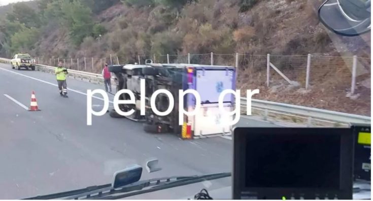 τροχαίο στην Πατρών - Κορίνθου