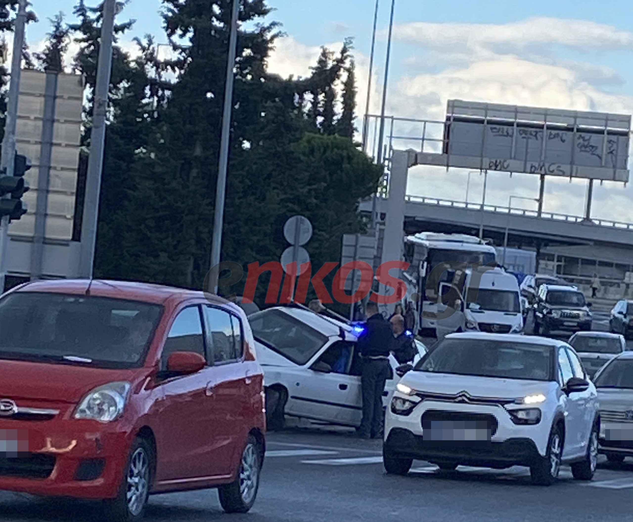 Τροχαίο στη Δουκίσσης Πλακεντίας – ΦΩΤΟ αναγνώστη