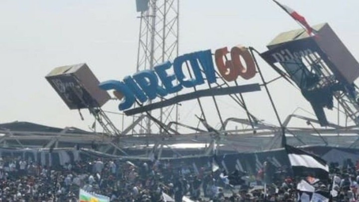 Σοκ στη Χιλή: Κατέρρευσε μέρος της κερκίδας σε ανοιχτή προπόνηση της Κόλο-Κόλο – ΒΙΝΤΕΟ