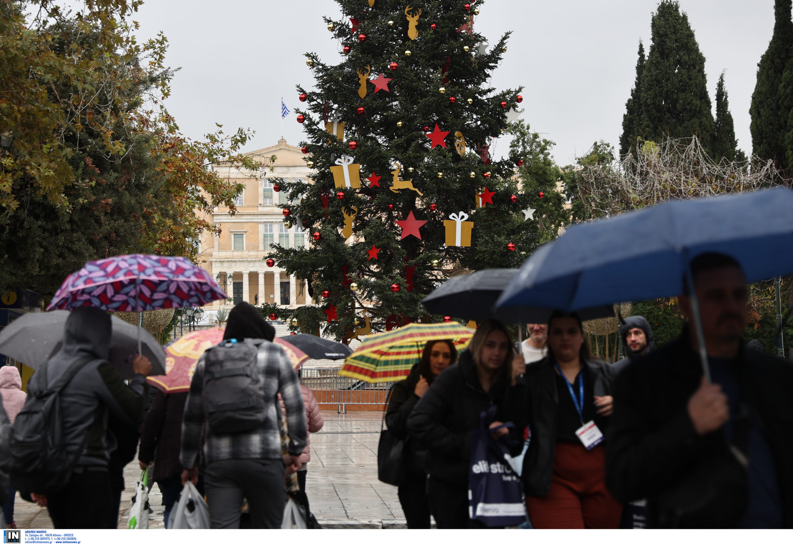 Βροχή στην Αθήνα