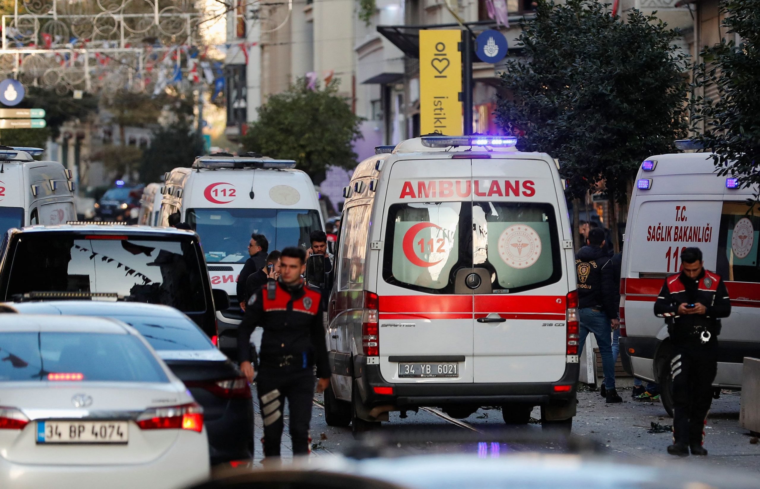 έκρηξη στην Κωνσταντινούπολη
