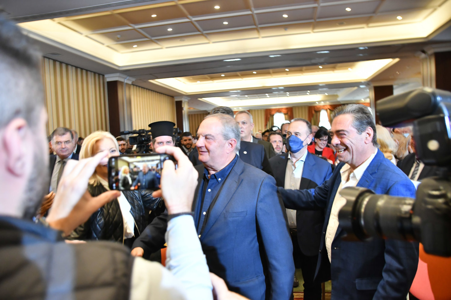 Στη Λάρισα ο Κώστας Καραμανλής