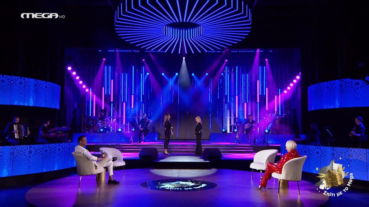 «Σπίτι με το Mega»: Η Πέγκυ Ζήνα στην «βροχερή» πρεμιέρα της εκπομπής