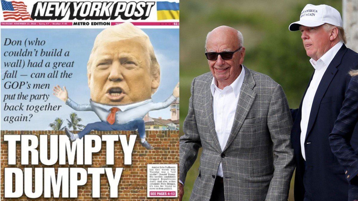 ΗΠΑ: Μετά τις εκλογές, τα ΜΜΕ του ομίλου Μέρντοκ στρέφονται εναντίον του Ντόναλντ Τραμπ