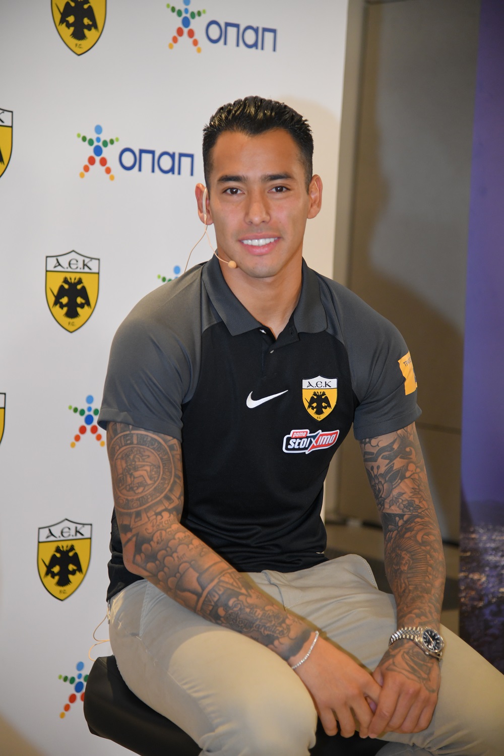 Σέρχιο Αραούχο AEK ΟΠΑΠ