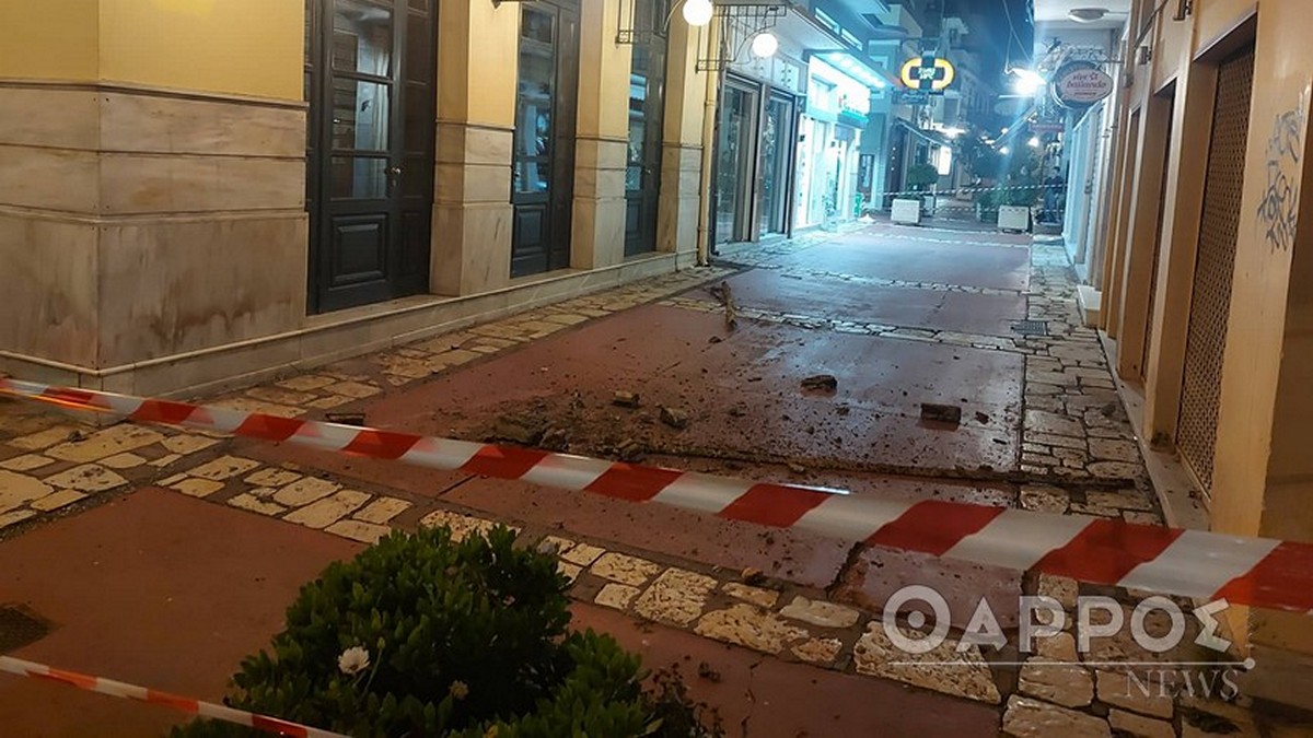 Καλαμάτα: Κατέρρευσε τμήμα μπαλκονιού – Μία τραυματίας