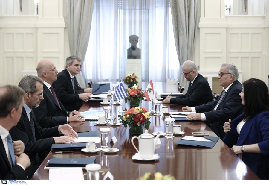 Δένδιας: Η συμφωνία Λιβάνου-Ισραήλ, παράδειγμα ειρηνικής διευθέτησης διαφορών