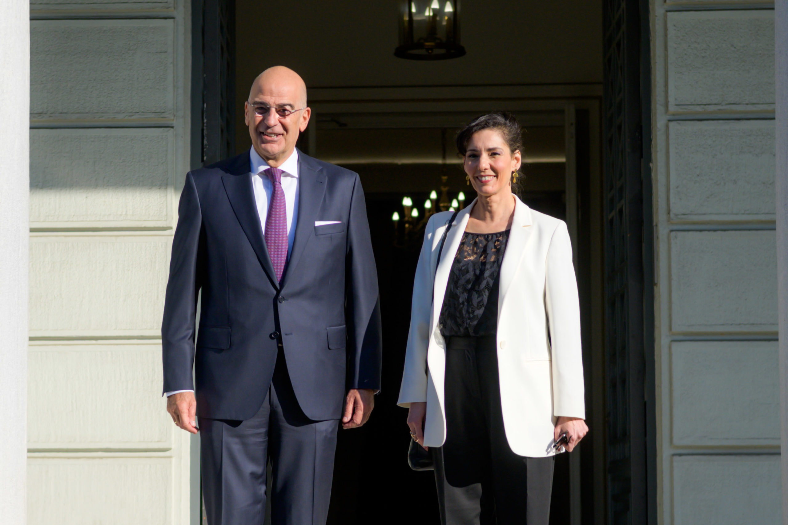 Δένδιας - Βελγίδα ΥΠΕΞ