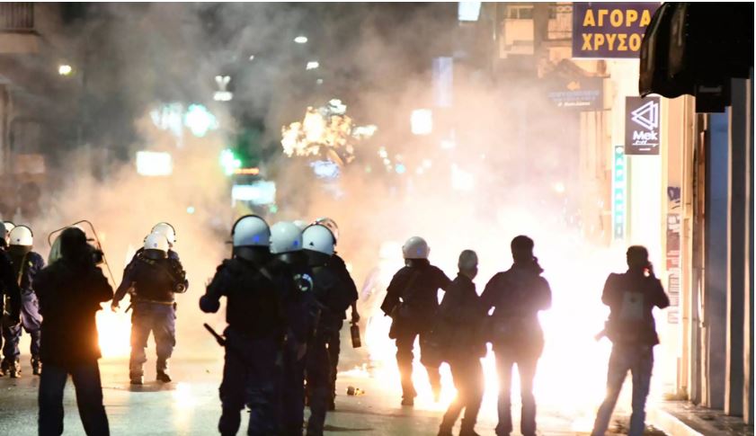 επεισόδια στην Πάτρα