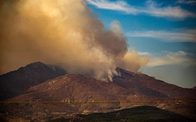 Φωτιά Κομοτηνή