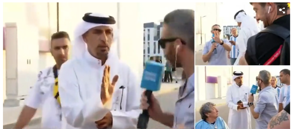 Μουντιάλ 2022: Διέκοψαν ξανά δημοσιογράφο σε live μετάδοση – Οι απειλές για κατάσχεση