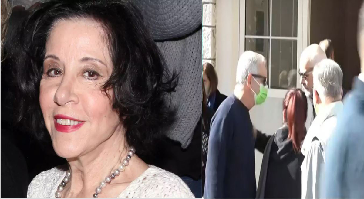 Μίνα Αδαμάκη: Θλίψη στο τελευταίο αντίο – Γνωστοί ηθοποιοί συντετριμμένοι στην κηδεία της