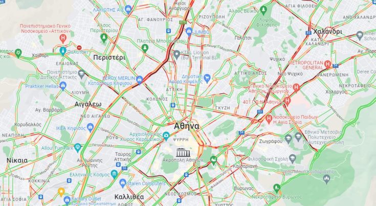 ο χάρτης της κίνησης