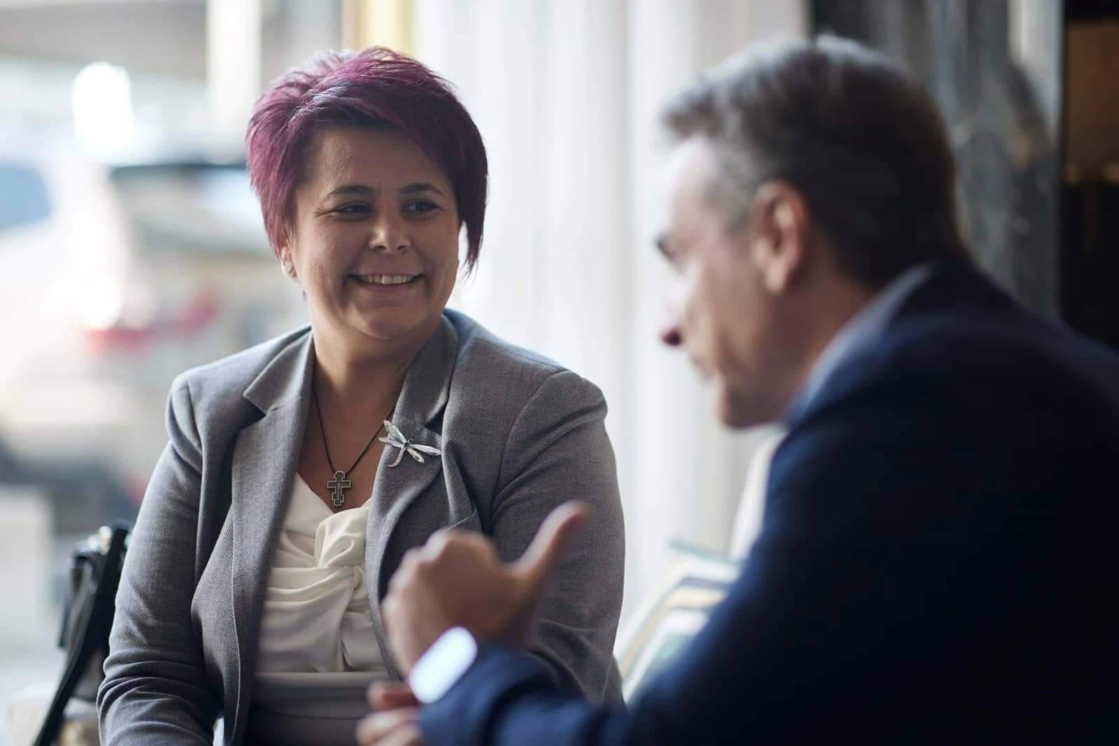 Κυριάκος Μητσοτάκης Αναστασία Καλαλίδου Αγρότισσα TikTok