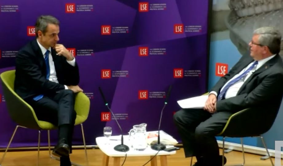 Μητσοτάκης στο LSE: Μπορεί να βρεθεί λύση win-win για τα Γλυπτά του Παρθενώνα – Απαράδεκτες οι απειλές της Τουρκίας