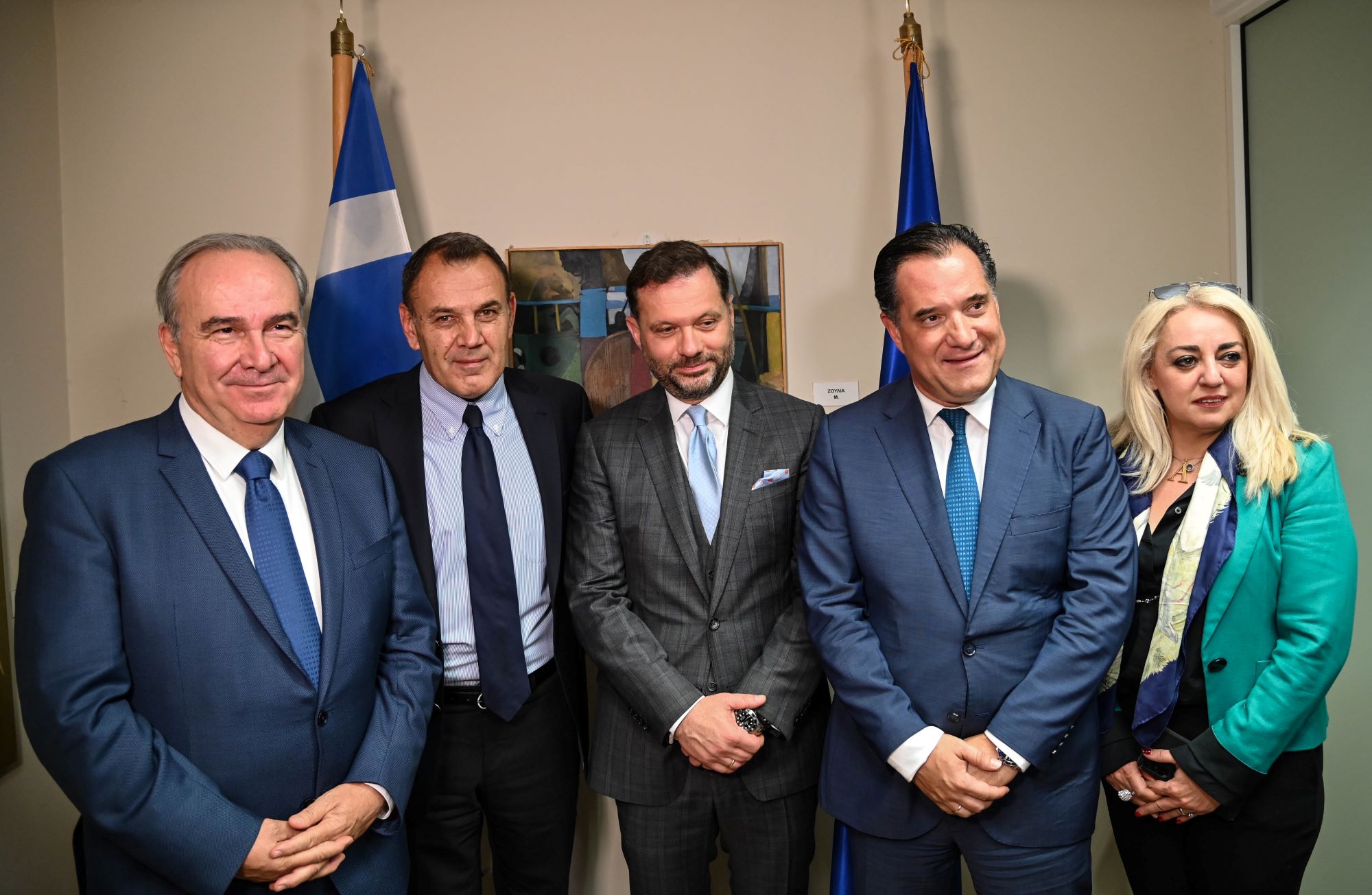 Νίκος Παναγιωτόπουλος Άδωνις Γεωργιάδης Ναυπηγεία Ελευσίνας