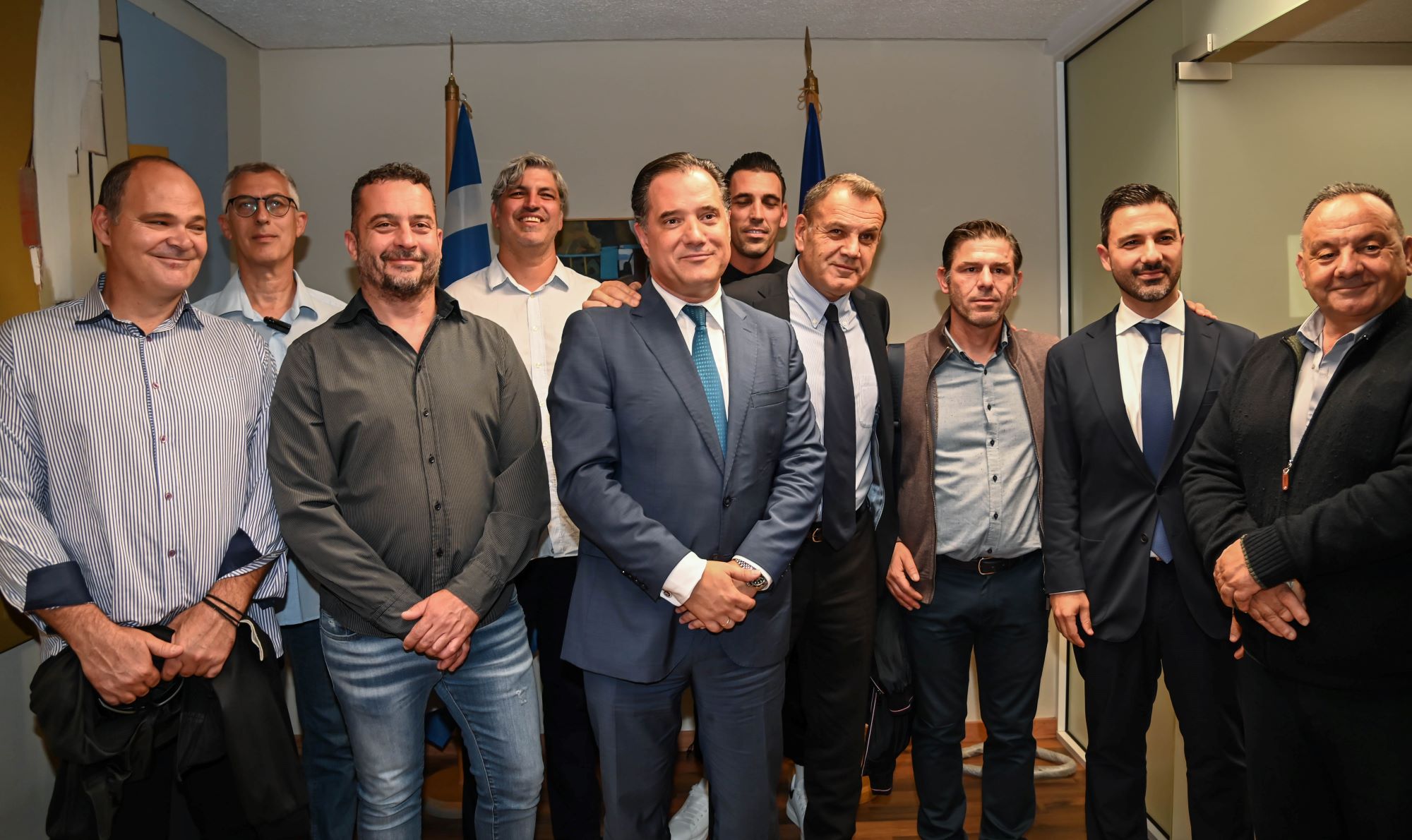 Νίκος Παναγιωτόπουλος Άδωνις Γεωργιάδης Ναυπηγεία Ελευσίνας