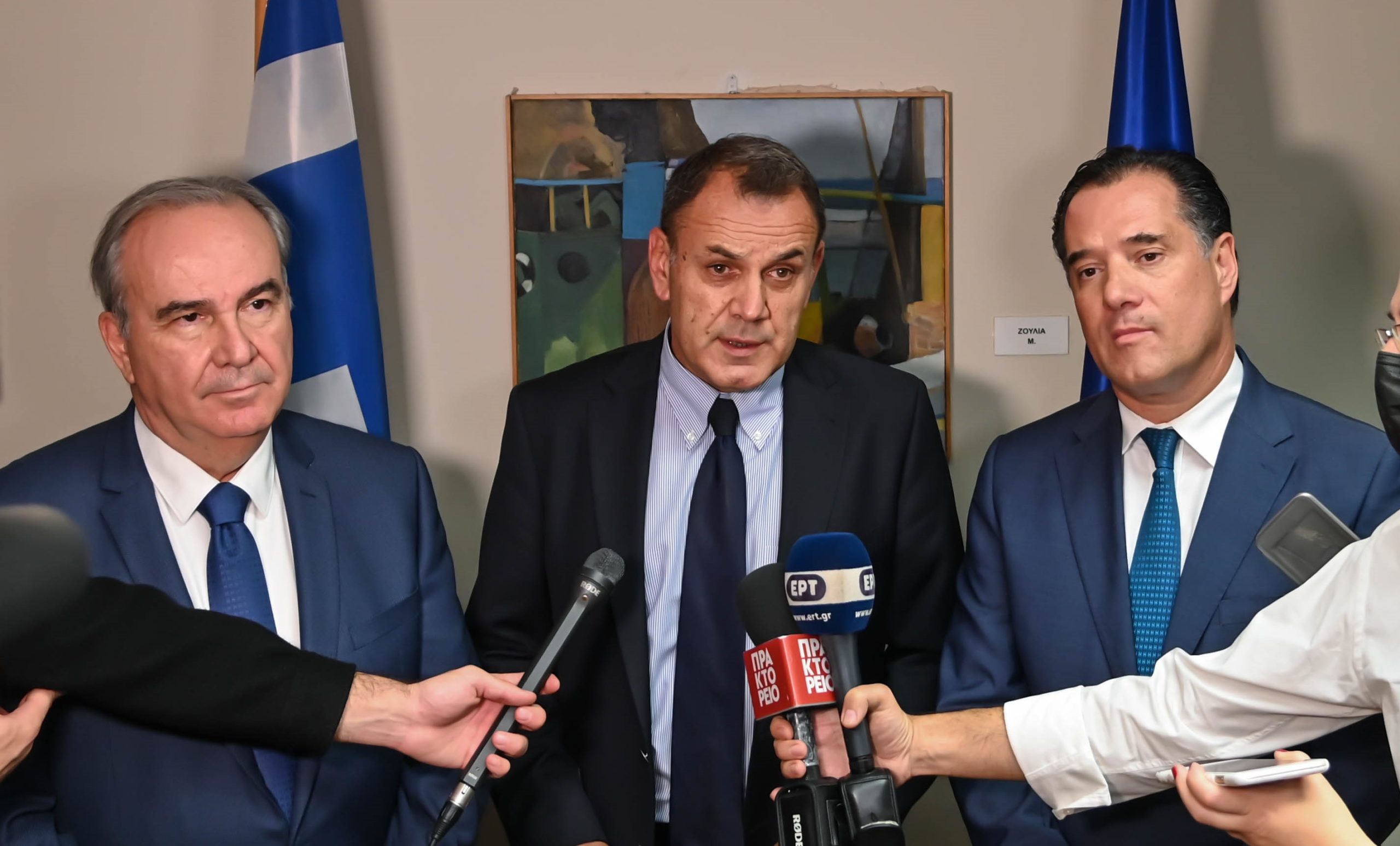 Νίκος Παναγιωτόπουλος Άδωνις Γεωργιάδης Ναυπηγεία Ελευσίνας