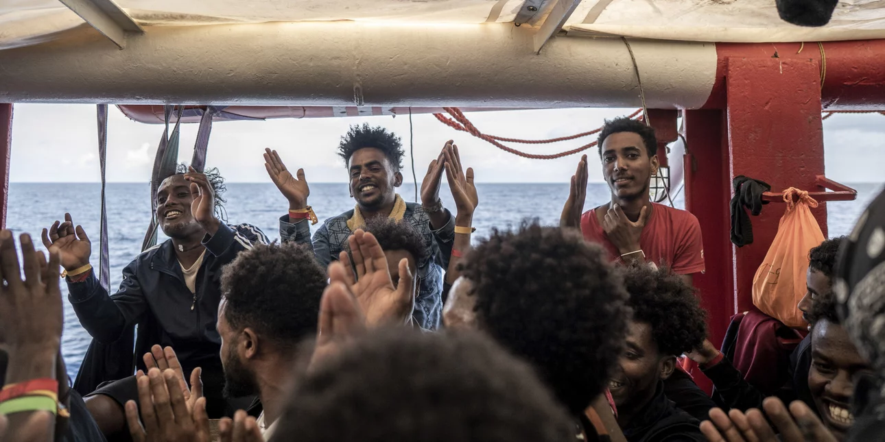 ocean-viking μετανάστες